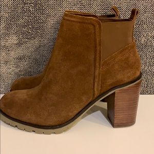 Brown booties